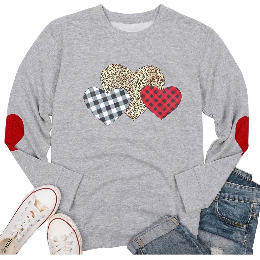 Crewneck sweater.
